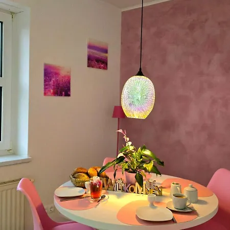 Happy Homes Pink - Dein Design-apartment Mit Wow-effekt - Netflix - Wlan - Parkplatz *