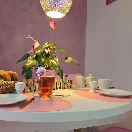 Happy Homes Pink - Dein Design-apartment Mit Wow-effekt - Netflix - Wlan - Parkplatz Appartement Nidda