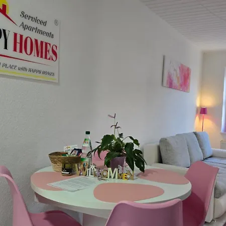 Apartment Happy Homes Pink - Dein Design-apartment Mit Wow-effekt - Netflix - Wlan - Parkplatz *
