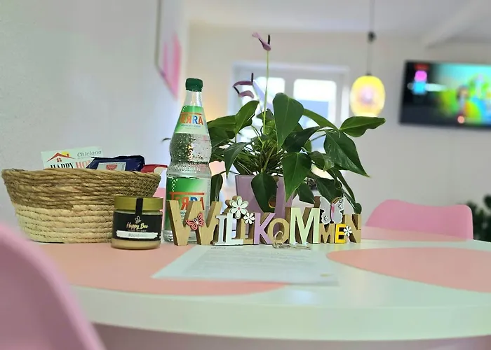 Happy Homes Pink - Dein Design-apartment Mit Wow-effekt - Netflix - Wlan - Parkplatz Appartamento